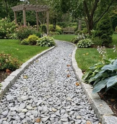 Grey Granite Kerbs / Setts 20 x 10 x 10 cm - 1 Ton
