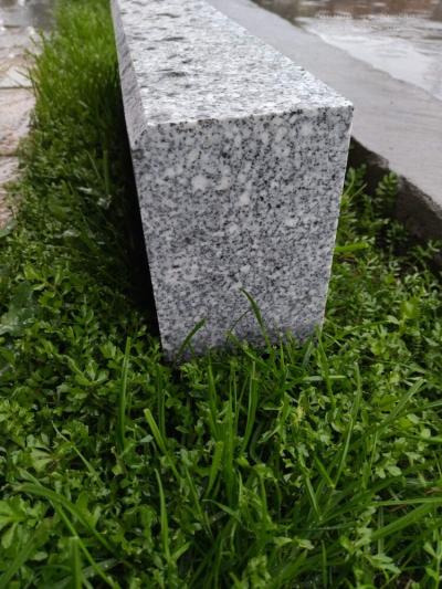 Hera Grey Granite Kerb 8×15×50 cm, 1L Bevel