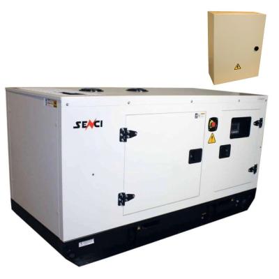 Шумоизолиран дизелов генератор SENCI SCDE 125i-YCS, 125 kVA / 100 kW, 400/230 V, ATS