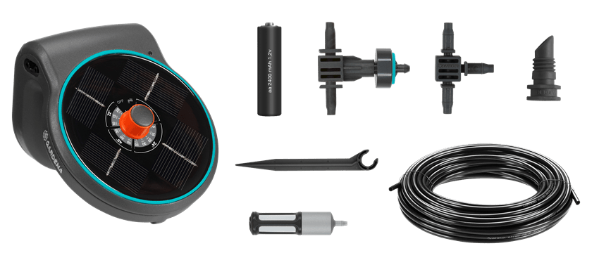 Gardena Solar-powered Irrigation AquaBloom Set