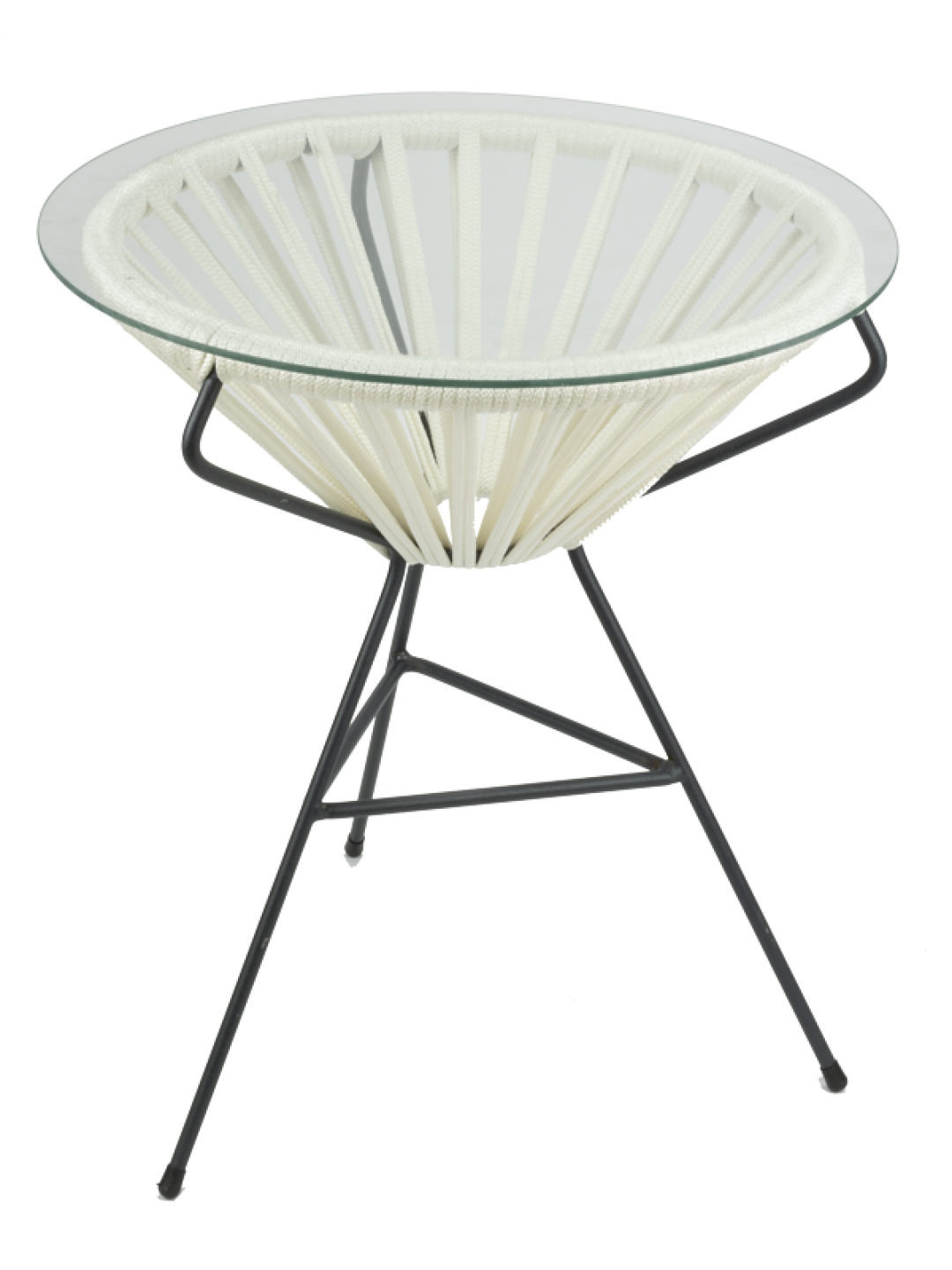 HORECANO-OUTDOOR-Маса PAIA Ø50h55cm КРЕМ (NT031-N1002)