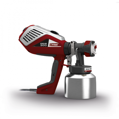Електрически пистолет за боядисване Titan Focus 500, 700 W, 1 л резервоар, 2,3 кг