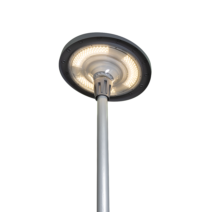 UltraLux Соларна LED лампа с дистанционно и Bluetooth управление 20W RGBW, IP65