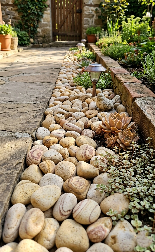 Rainbow Decorative Sandstone Pebbles 20 kg for Garden and Yard
