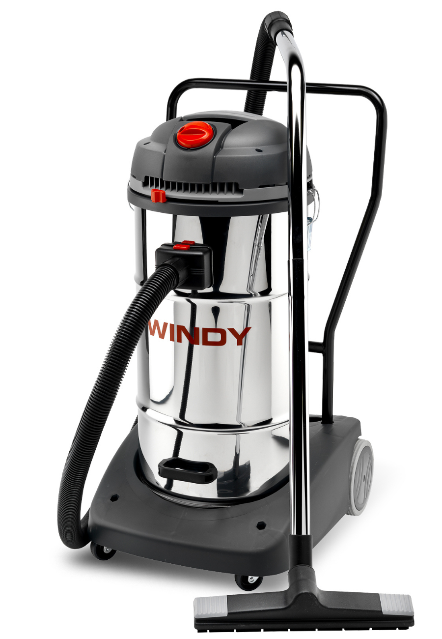 Professional Twin-Motor Vacuum Cleaner LAVOR WINDY 265 IF 65 L, 2400 W, Wet & Dry