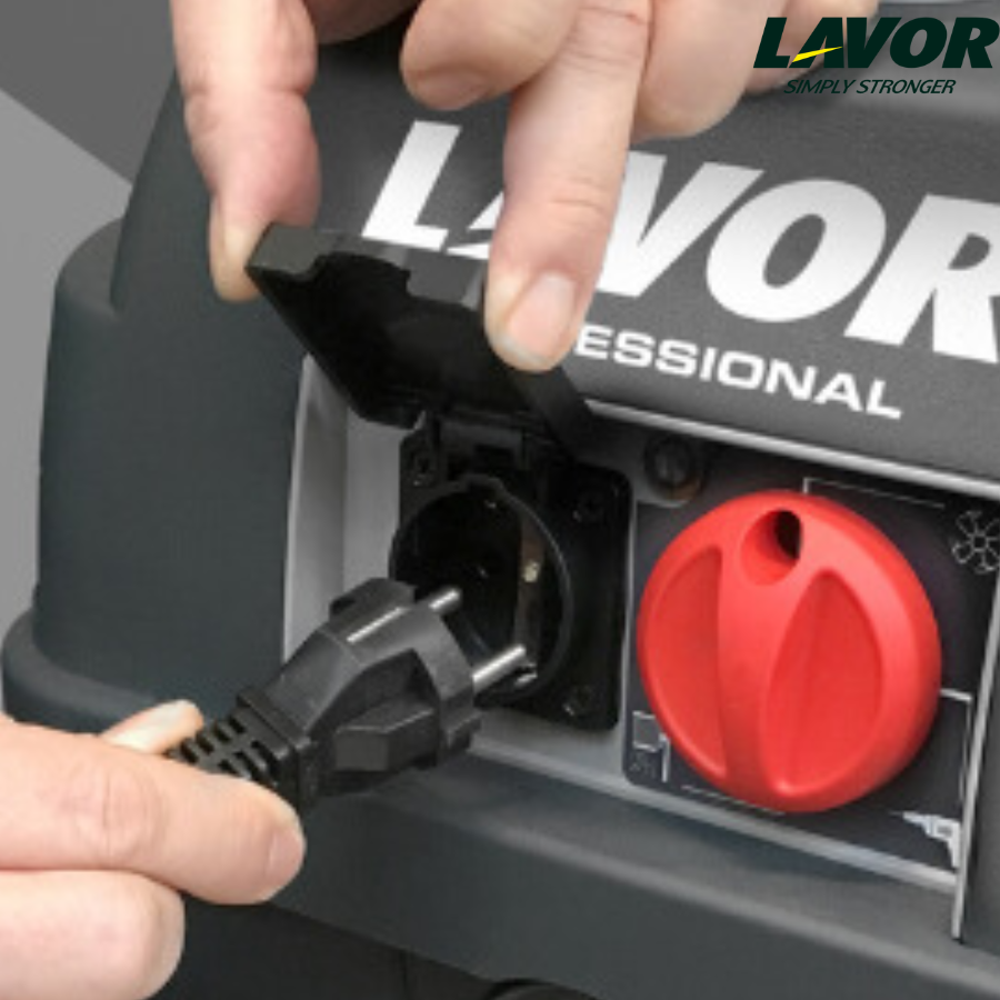 Професионална прахосмукачка LAVOR Pro Worker EM 30 л, 1400 W, автоматично почистване на филтъра