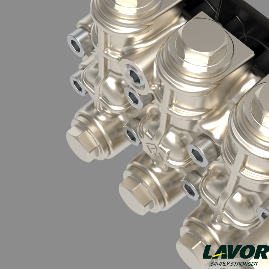 Професионална пароструйка LAVOR HLR 2015 LP, 200 bar, 900 л/ч, 7300 W