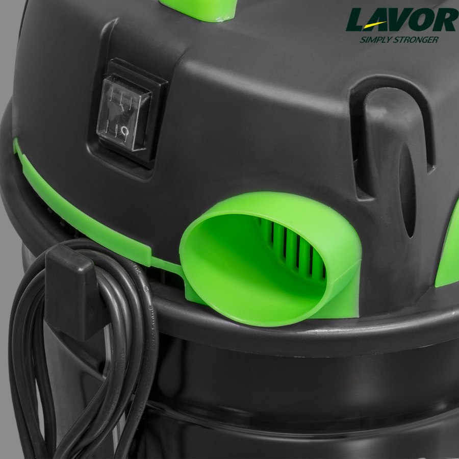LAVOR Rudy 1200 S 2-in-1 Vacuum Cleaner 20 L, 1200 W with Blower Function