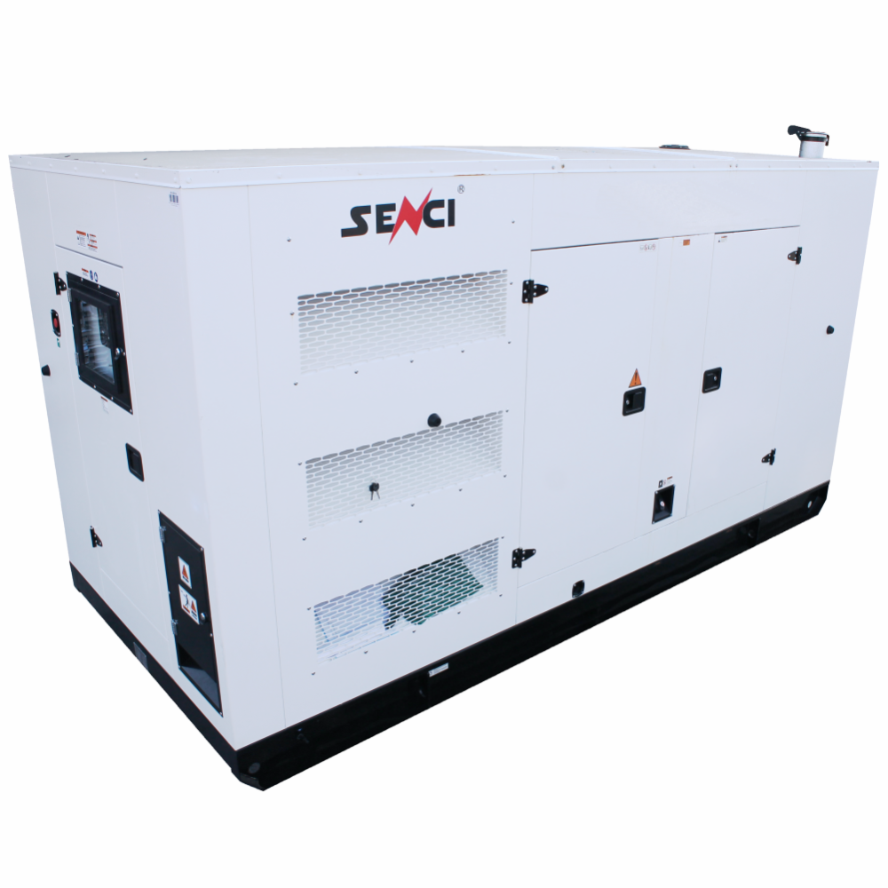 Шумоизолиран дизелов генератор SENCI SCDE 250i-YCS, 200 kW / 250 kVA, 400 V, ATS