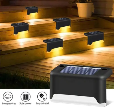 LED Solar Lamp Stair Outdoor Garden Lights Waterproof 