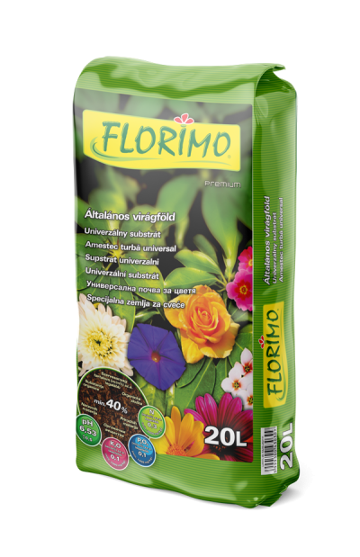 Универсална почва Florimo (pH 6.53 ± 0.5) с Биохумус – 70 л