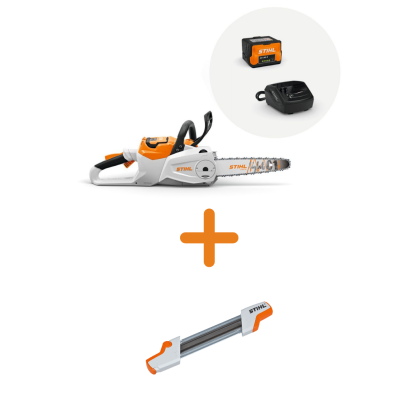 Акумулаторен верижен трион Stihl MSA 80 C-B, с батерия AK 30 S и зарядно AL 101