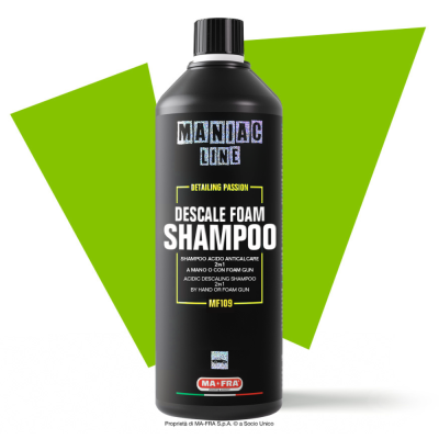 Киселинен шампоан MA-FRA Maniac Line Descale Foam Shampoo 1000 мл – за варовик и водни петна