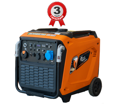 Инверторен генератор за ток GardenMAX 10000iE + ATS, 230V, 8.5 kW, 30 л, E-старт, ATS табло