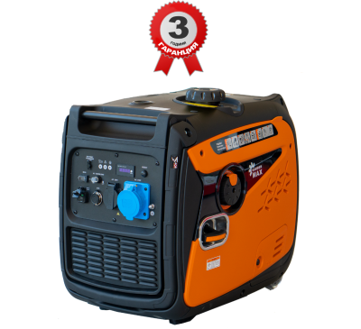 Инверторен бензинов генератор GardenMAX H6250iE + ATS, 230 V, 5.5 kW, ел. старт, ATS
