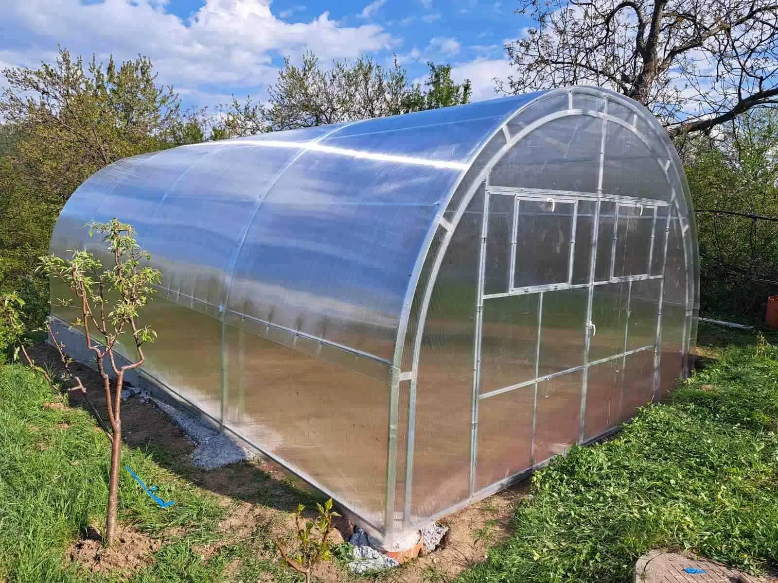 Оранжерия Primaterra Maxi 4.10 x 10 x 2,96 метра
