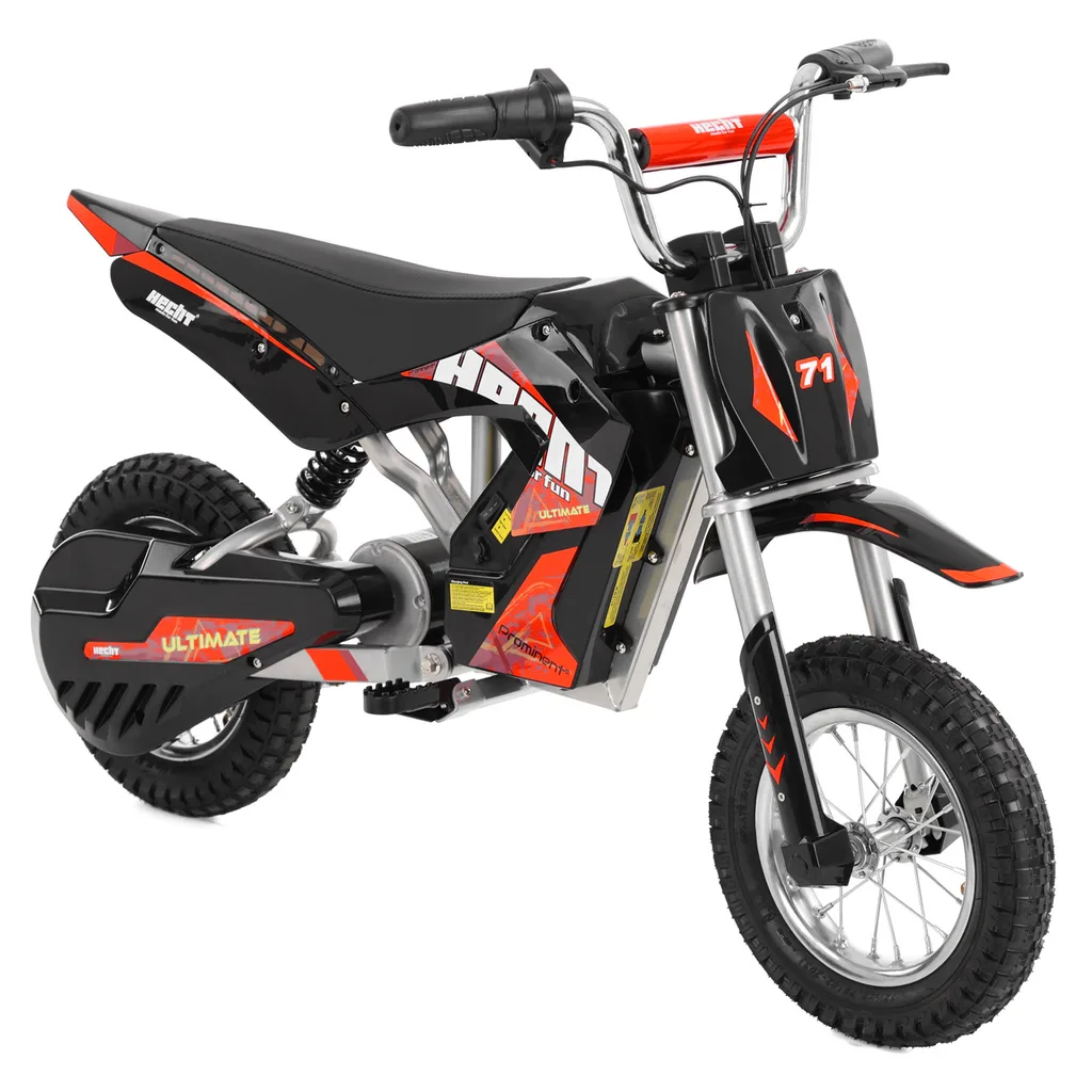 Electric Kids Motorbike HECHT 54300 RED, Accu Minicross, 36 V, 300 W, 16 km/h, 3 Gears