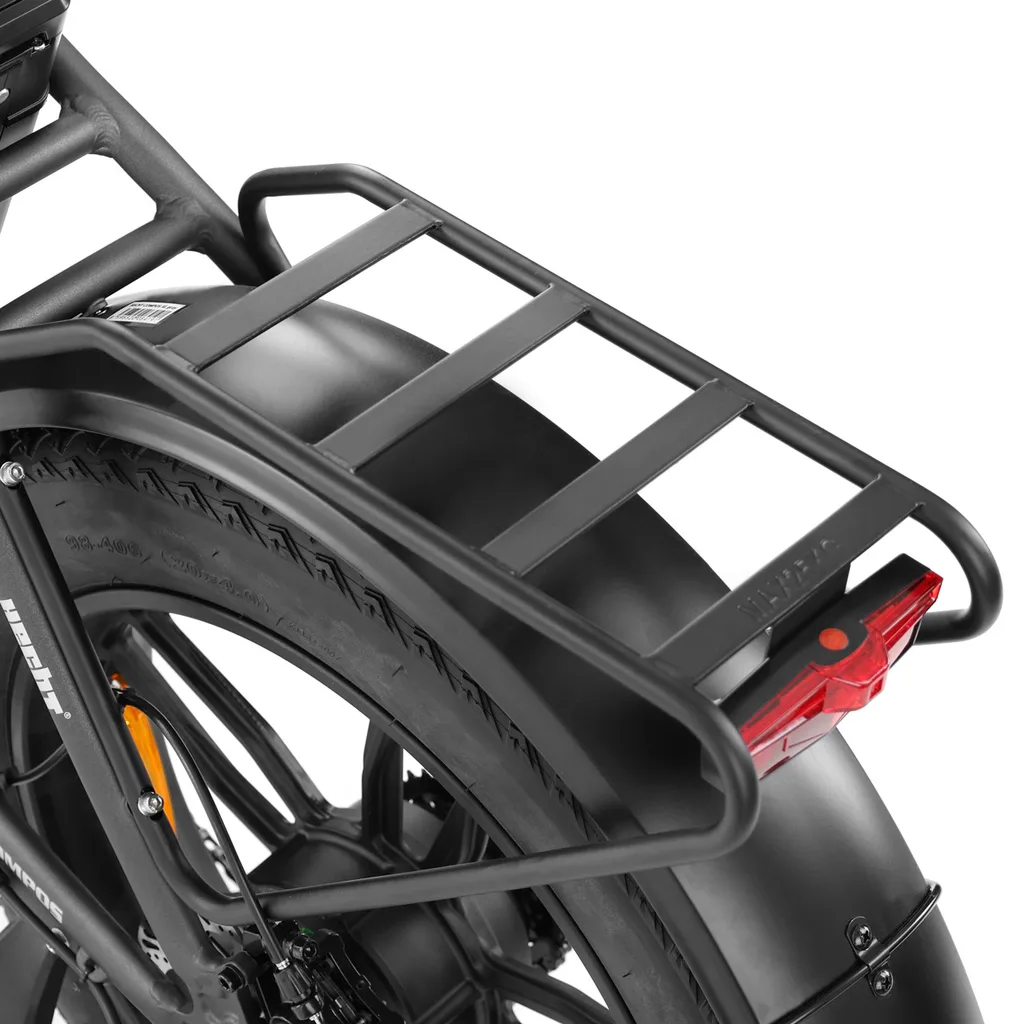 Electric Bicycle HECHT COMPOS XL GREY, 250 W, 36 V, 13 Ah, 25 km/h, 20”, Foldabl