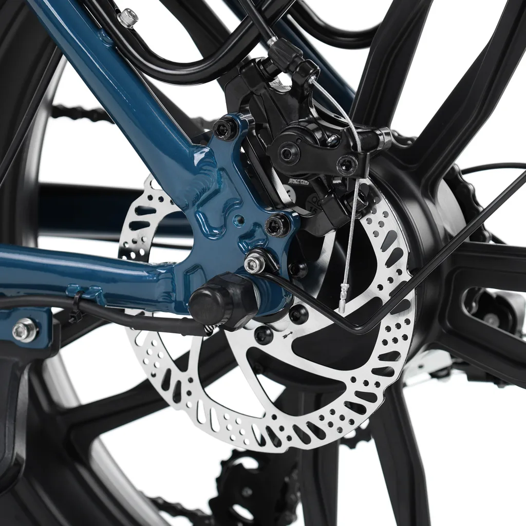 Electric Bicycle HECHT COMPOS XL BLUE, 250 W, 36 V, 13 Ah, 25 km/h, 20”, Foldable