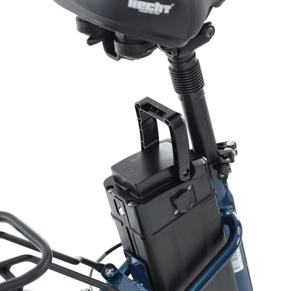 Electric Bike HECHT RUNNIS BLUE – 250 W, 36 V, 10.4 Ah, 25 km/h, 26