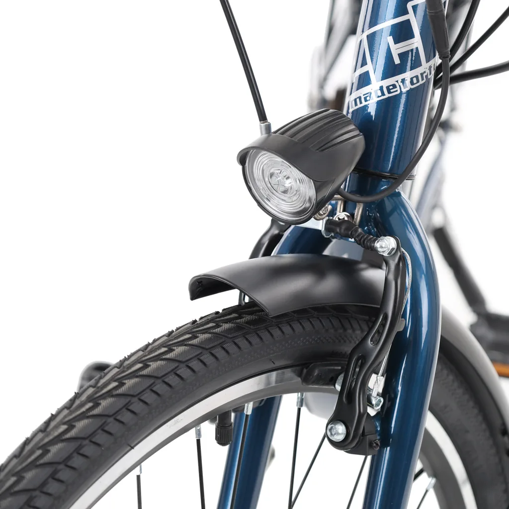 Electric Bike HECHT RUNNIS BLUE – 250 W, 36 V, 10.4 Ah, 25 km/h, 26