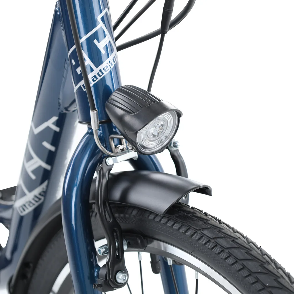 Electric Bike HECHT RUNNIS BLUE – 250 W, 36 V, 10.4 Ah, 25 km/h, 26