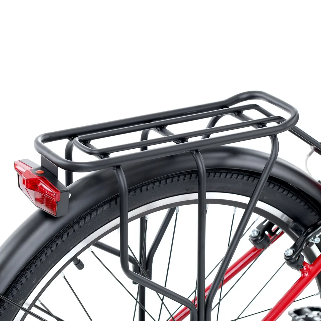 Electric Bike HECHT RUNNIS RED – 250 W, 36 V, 10.4 Ah, 25 km/h, 26