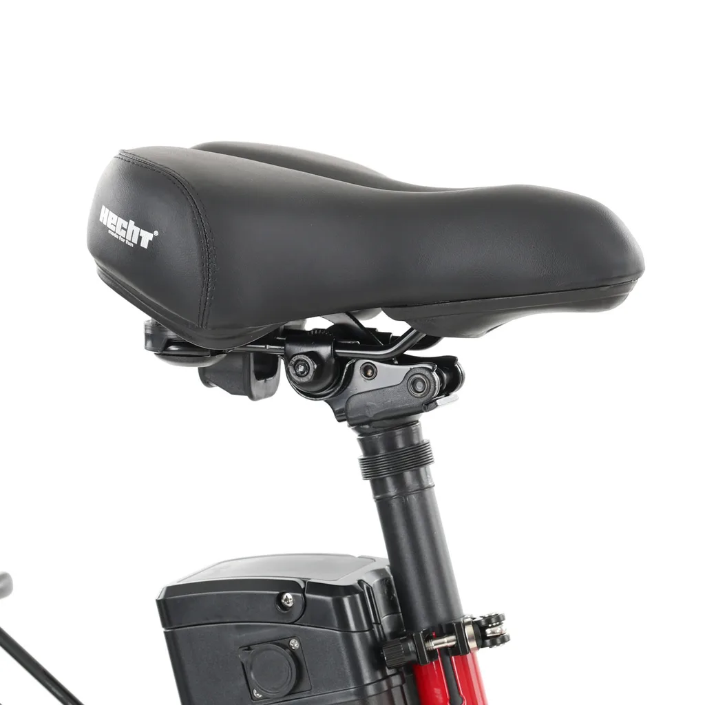 Electric Bike HECHT RUNNIS RED – 250 W, 36 V, 10.4 Ah, 25 km/h, 26