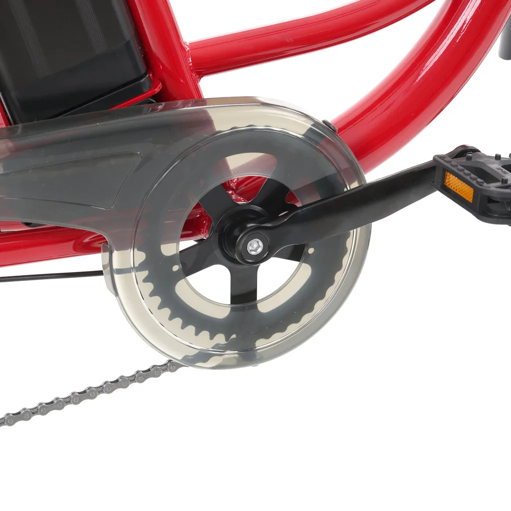 Electric Bike HECHT RUNNIS RED – 250 W, 36 V, 10.4 Ah, 25 km/h, 26
