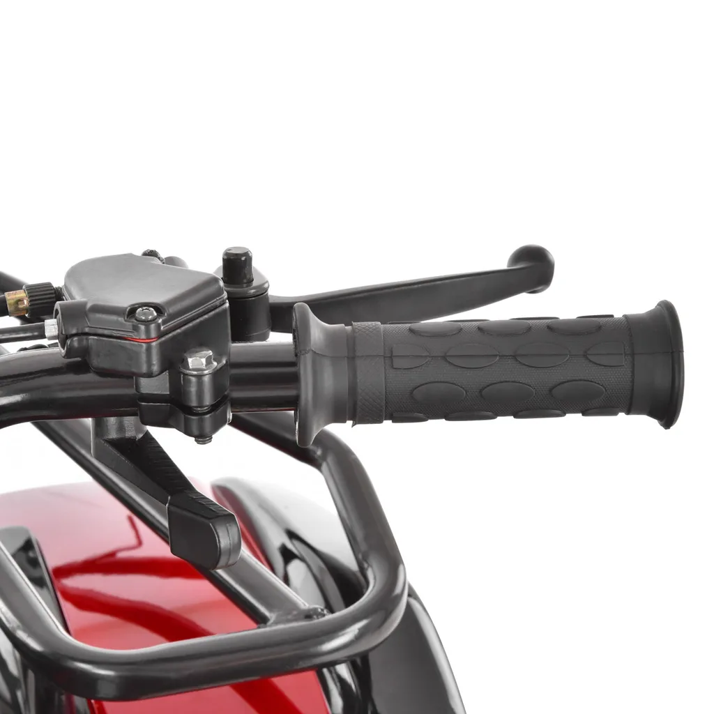 HECHT 56126 RED Gasoline ATV – 8.1 HP, 50 km/h, 125 cc, 120 kg Load, 2.5 L Fuel Tank, Electric Start
