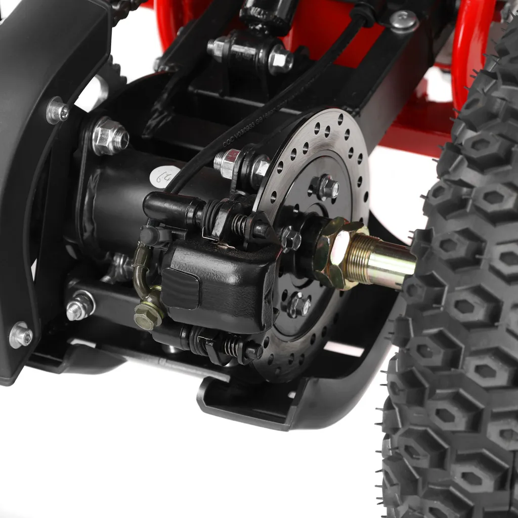 HECHT 56110 Kids’ Gasoline ATV – 110 cc, 6.6 HP, 55 km/h, 90 kg Load, 2.1 L Tank, Electric Start