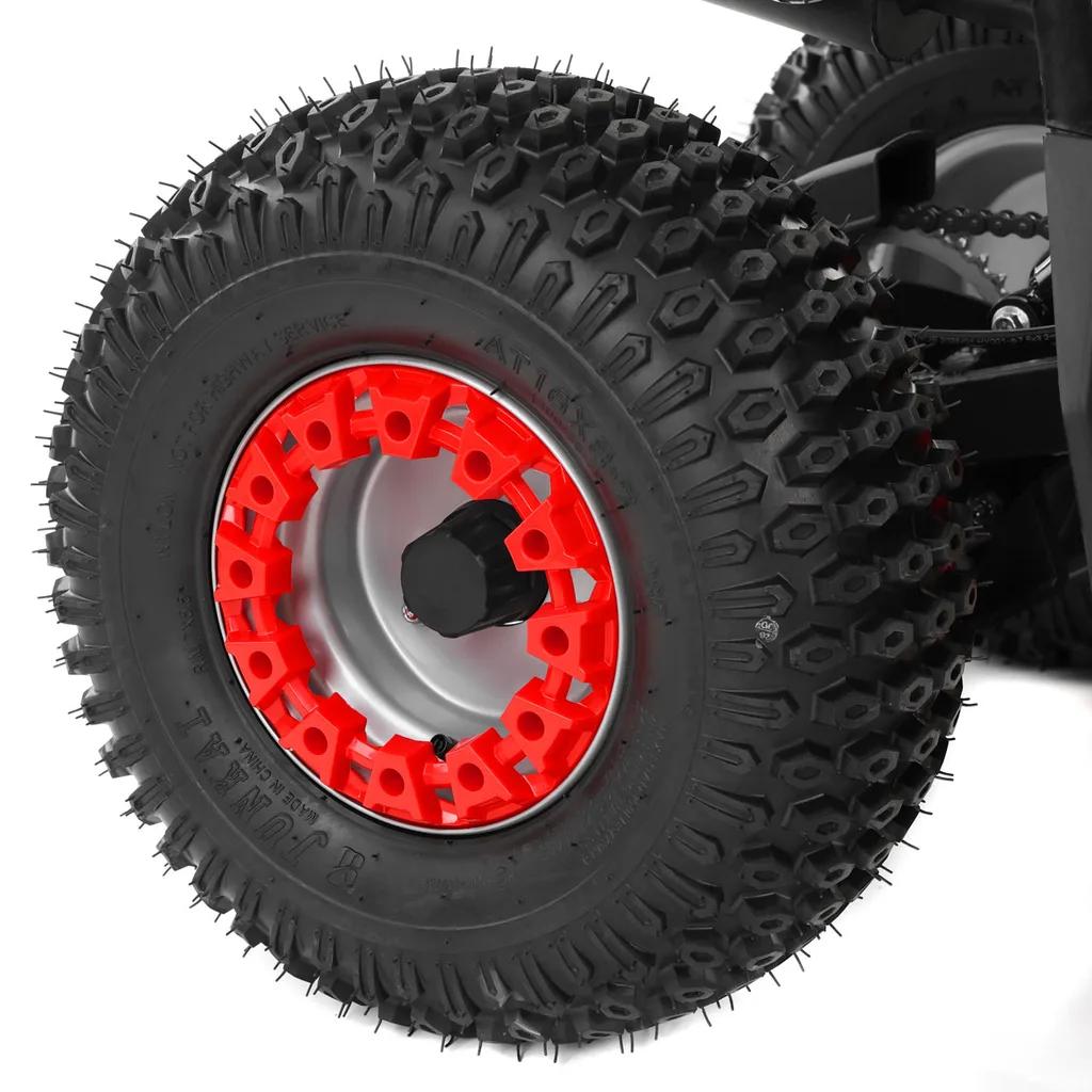 HECHT 56110 Kids’ Gasoline ATV – 110 cc, 6.6 HP, 55 km/h, 90 kg Load, 2.1 L Tank, Electric Start