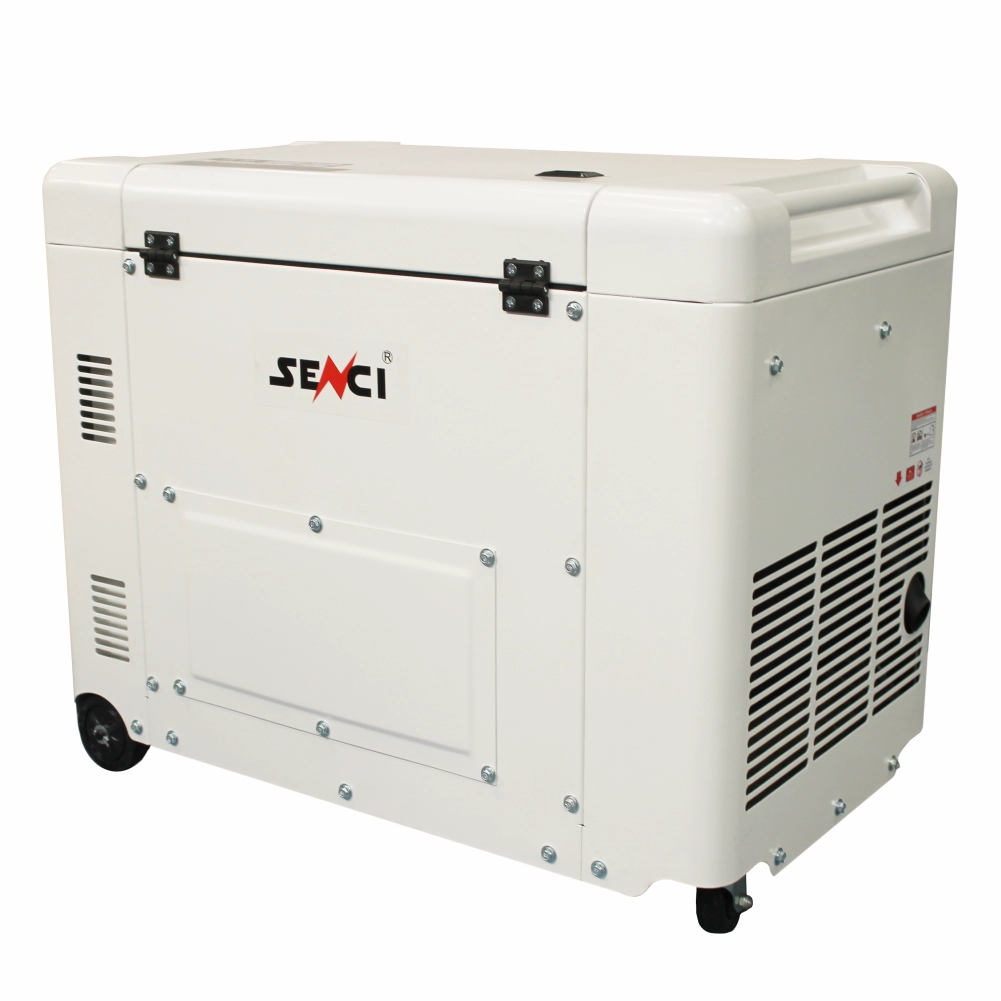 Шумоизолиран дизелов трифазен генератор Senci SCDG-10000SE TEQ – 230/400 V, 7.5 kW / 9.4 kVA