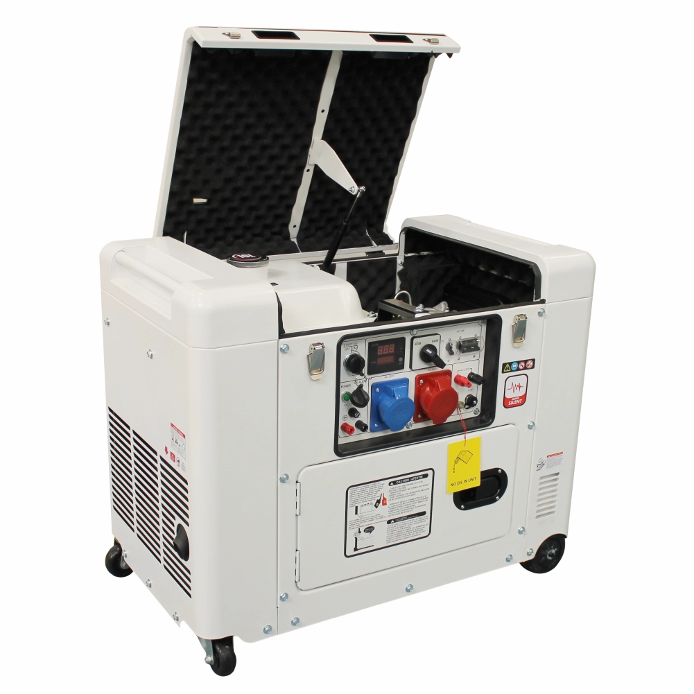 Шумоизолиран дизелов трифазен генератор Senci SCDG-10000SE TEQ – 230/400 V, 7.5 kW / 9.4 kVA