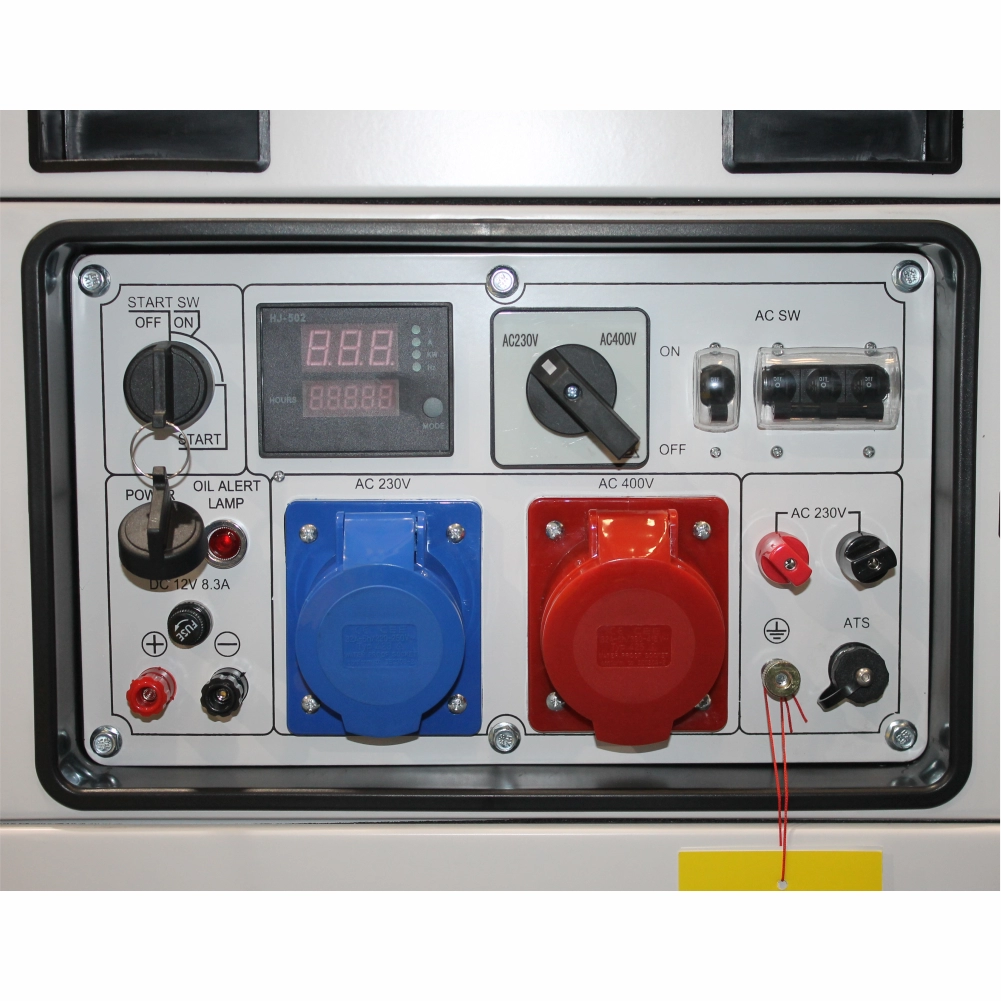 Шумоизолиран дизелов трифазен генератор Senci SCDG-10000SE TEQ – 230/400 V, 7.5 kW / 9.4 kVA