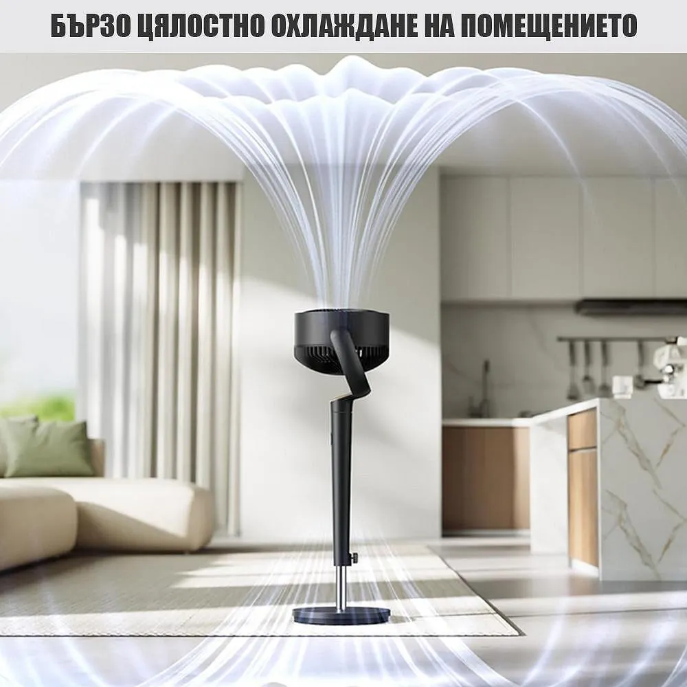 Вентилатор Dreo TurboPoly™ Fan 154, 36 W, 1597 м³/ч, 120°