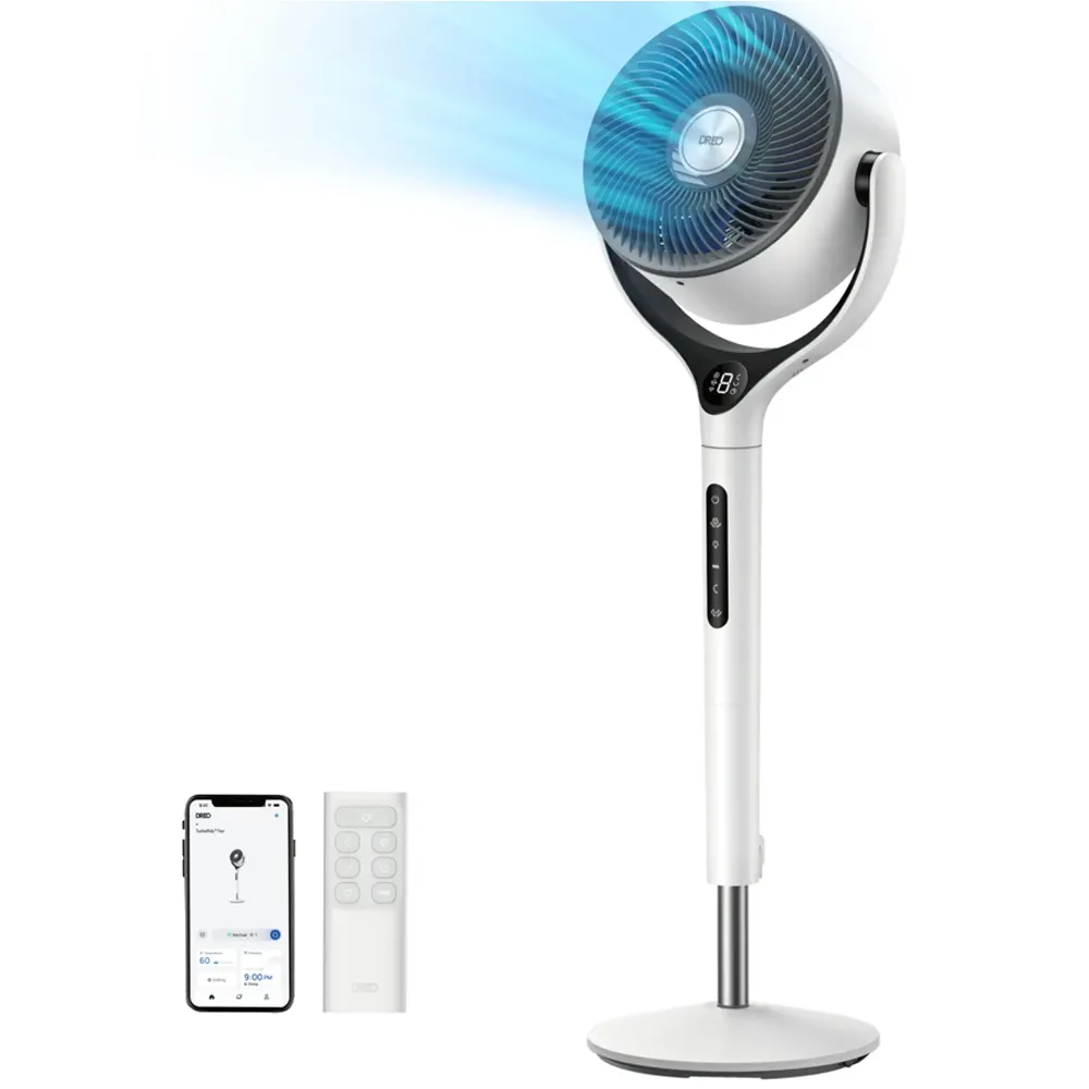 Dreo TurboPoly™ Fan 565S, 36 W, 1869 m³/h, 3D Oscillation up to 120°