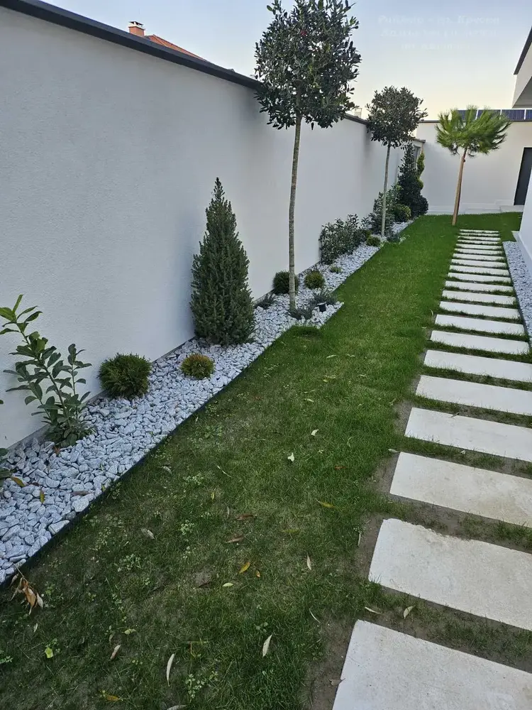 Grey Decorative Granite Stones 20 kg for Garden and Yard