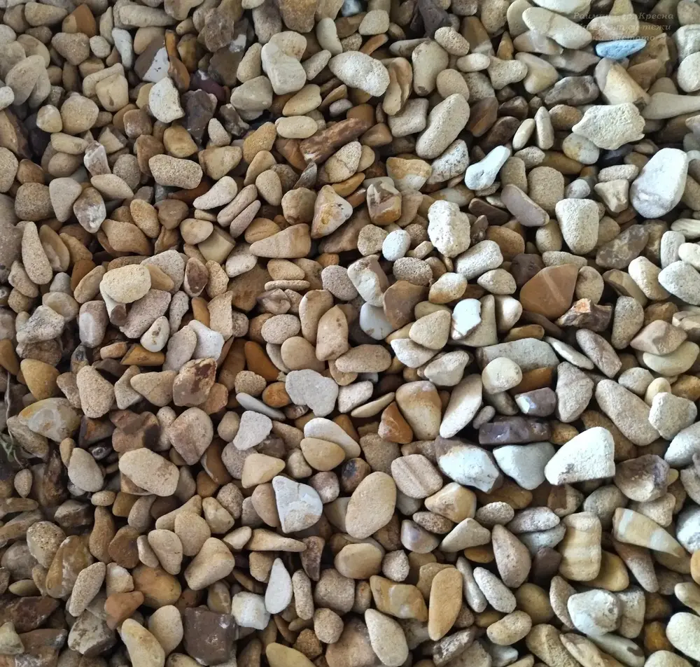 Beige Decorative Sandstone Pebbles 1 Ton for Garden and Yard
