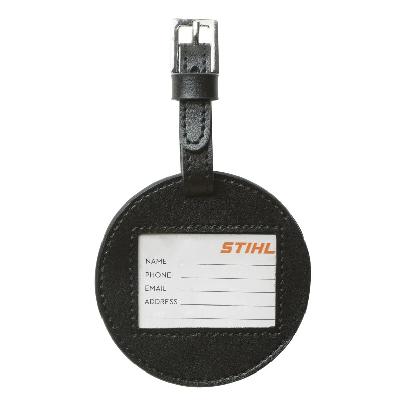STIHL Luggage Tag, Ø 8 cm, 6 cm Strap