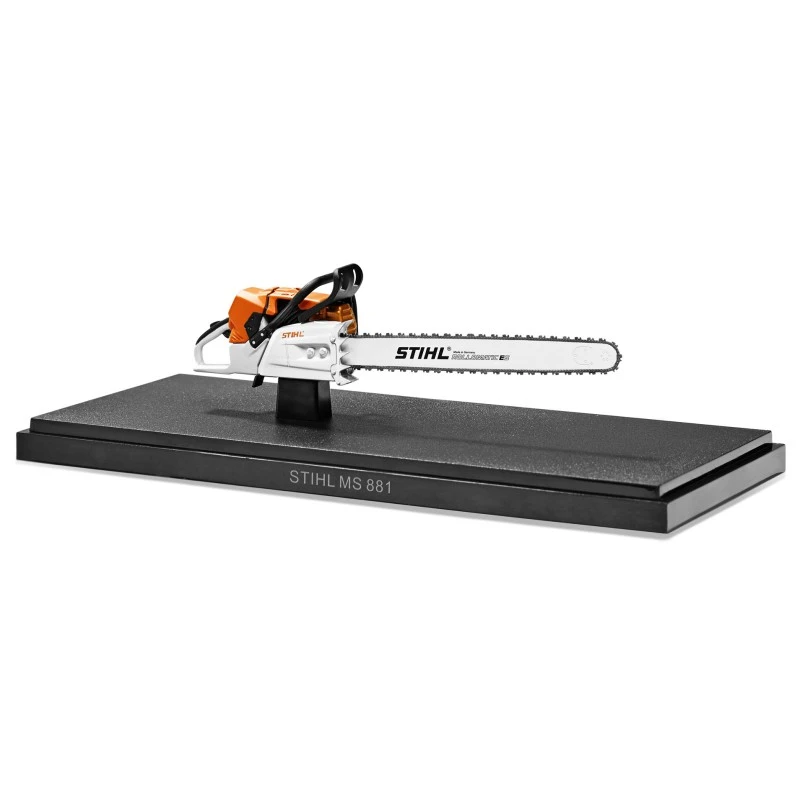 Колекционерски модел STIHL MS 881, мащаб 1:10, с поставка