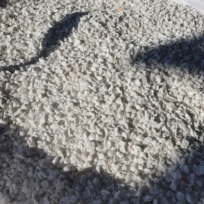 White Marble Gravel / Chippings 1 Ton for Garden, Yard and Paths